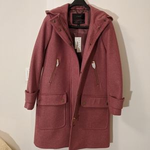 NWT J Crew Melton Wool Jacket